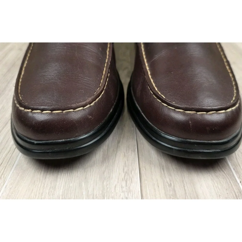 Cole Haan Grand OS Mens 11.5M Chocolate Brown Slip On Driving Loafers Shoes